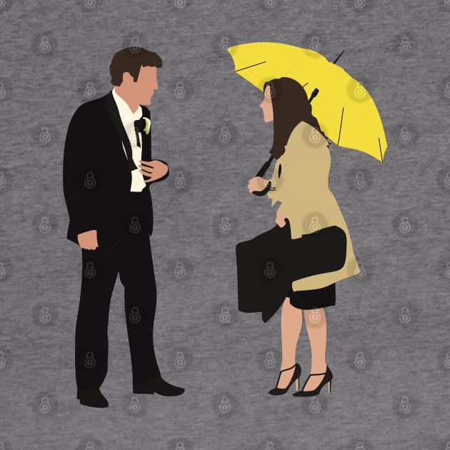 ted mosby & Tracy McConnell by seem illustrations 